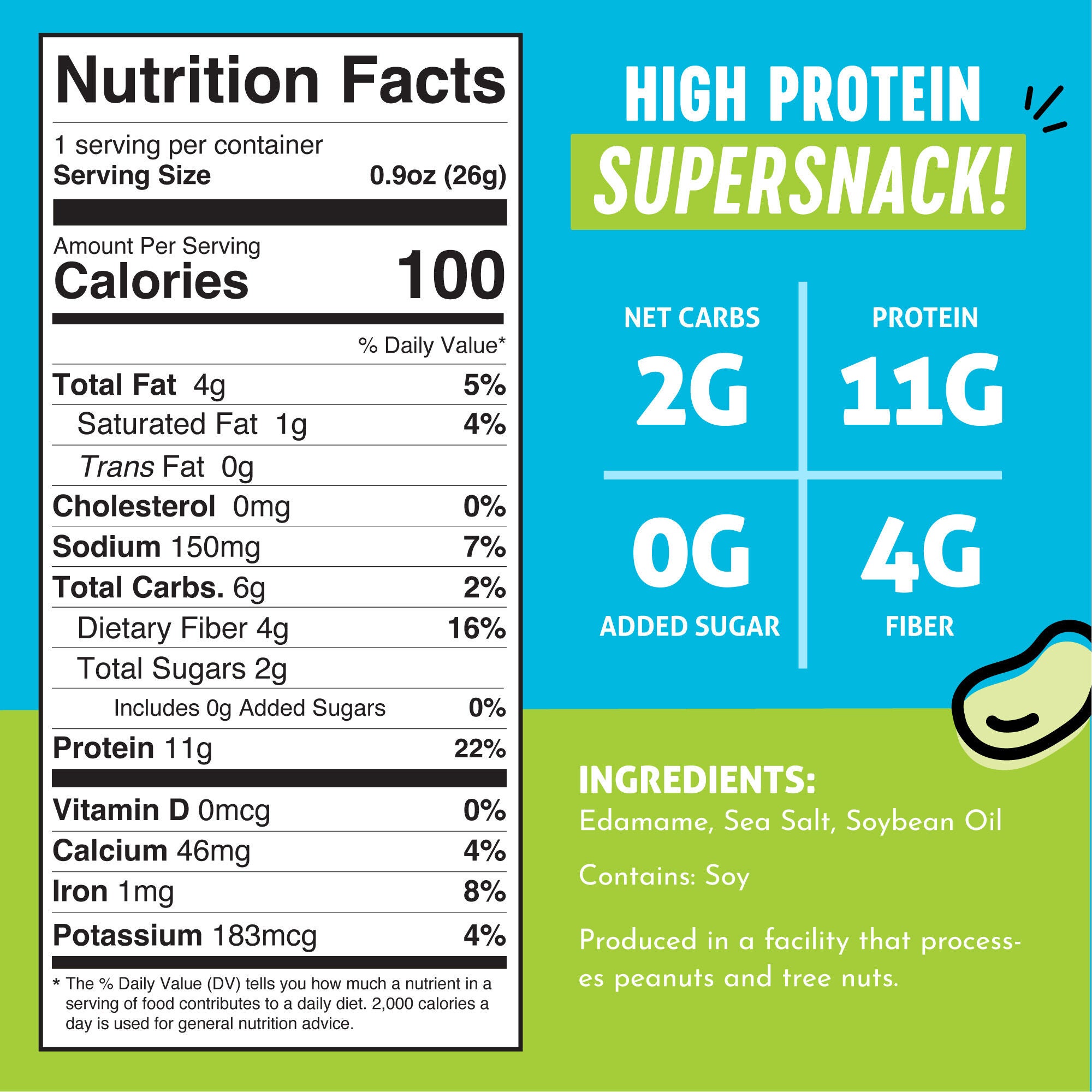 The Only Bean Crunchy Roasted Edamame Beans Sea Salt 10 Bags GNC the-only-bean-crunchy-roasted-edamame-beans-sea-salt-10-bags-gnc